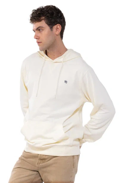 Members Only Pullover Hooded Sweatshirt In White