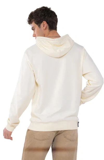 Members Only Pullover Hooded Sweatshirt In White