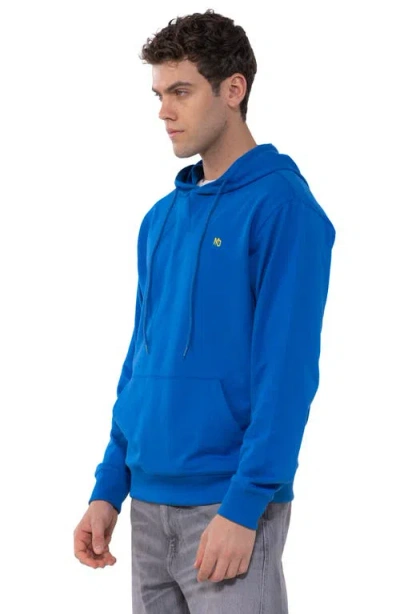 Members Only Pullover Hooded Sweatshirt In Blue