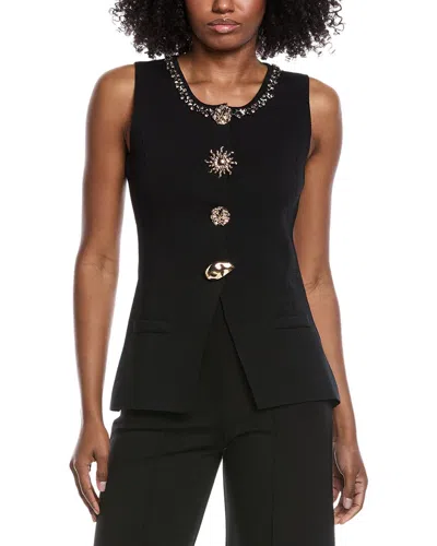 Beulah Embellished Top In Black