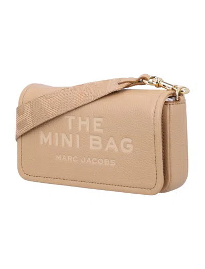 Marc Jacobs Beige Cowleather Crossbody Bag In Blue