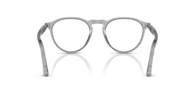 Persol Round Frame Glasses In White
