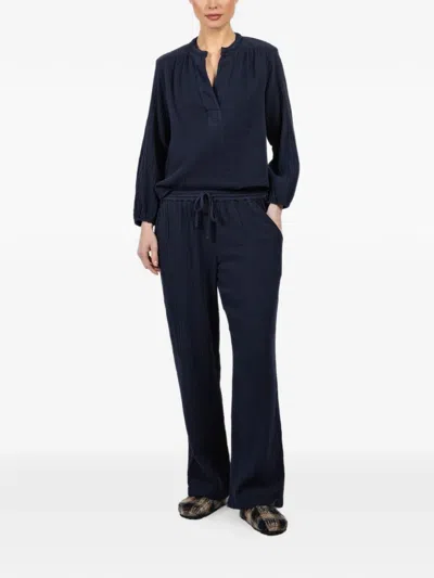 Xirena Devon Drawstring Trousers In Blue