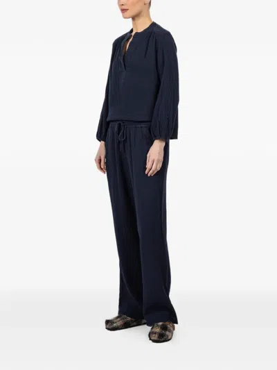 Xirena Devon Drawstring Trousers In Blue