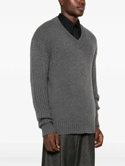 Lisa Yang Dan Sweater In Gray