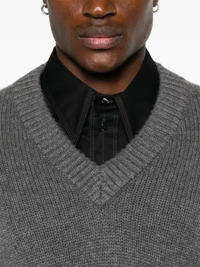 Lisa Yang Dan Sweater In Gray