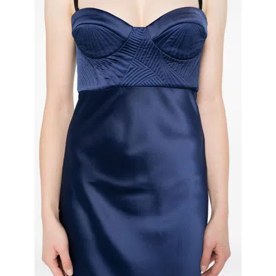 Anna October Dresses In Blue