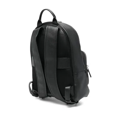 Santoni Backpack In Black