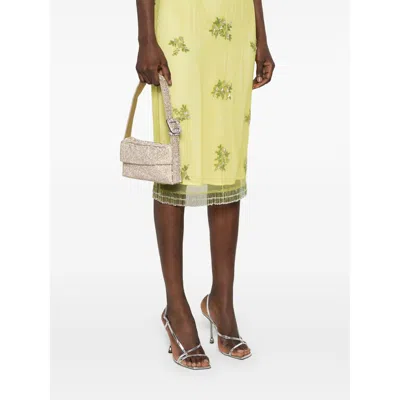 Benedetta Bruzziches Vittissima Crystal-embellished Shoulder Bag In Rosa