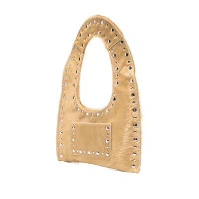 Gimaguas Franca Studded Tote Bag In Neutral