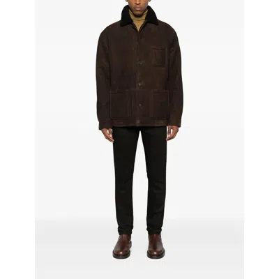 Blk Dnm Button-up Denim Trouser In Black