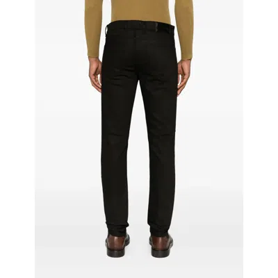 Blk Dnm Button-up Denim Trouser In Black