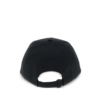 Moncler Logo-patch Adjustable Baseball Cap In Black