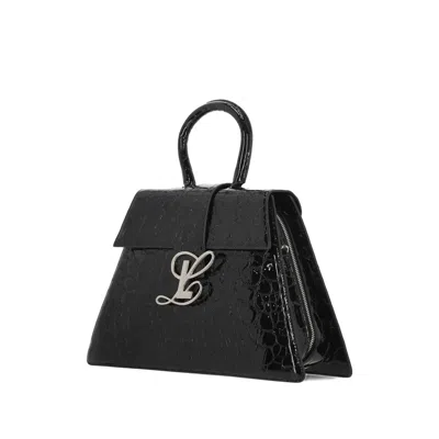Luar Logo Embossed Tote Bag In Black