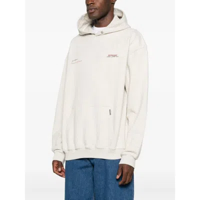 Represent Classic Hoodie With Front Kangaroo Pocket And Adjustable Drawstring In Neutral