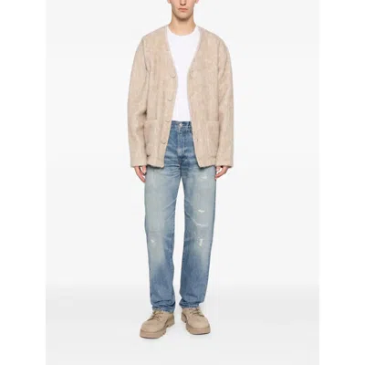 Levi's Distressed Belt-loop Jeans In Blue