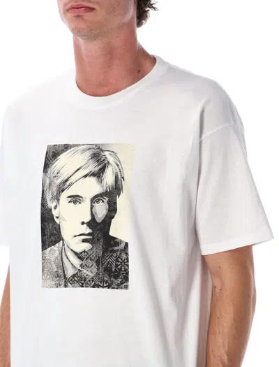 Obey Warhol Classic T-shirt In White