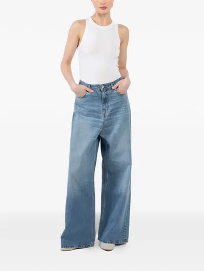 Teurn Studios Five-pocket Jeans In Blue