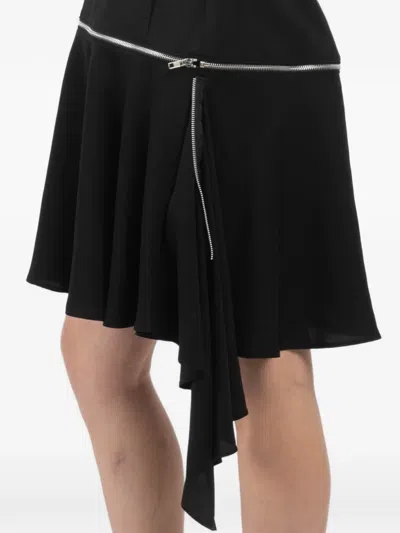 单肩迷你连衣裙