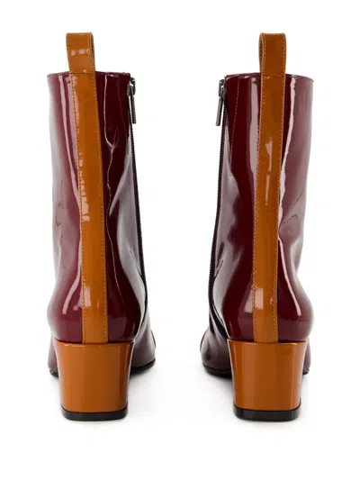 Carel Paris Audrey Boots In Brown