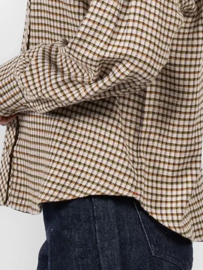 Xirena Jensen Check-pattern Shirt In Gray
