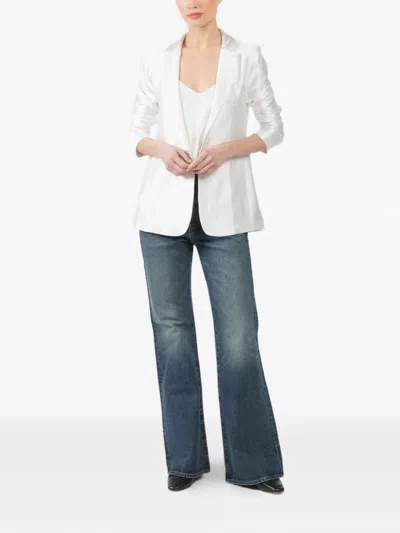 Peter Cohen Note Single-button Jacket In White