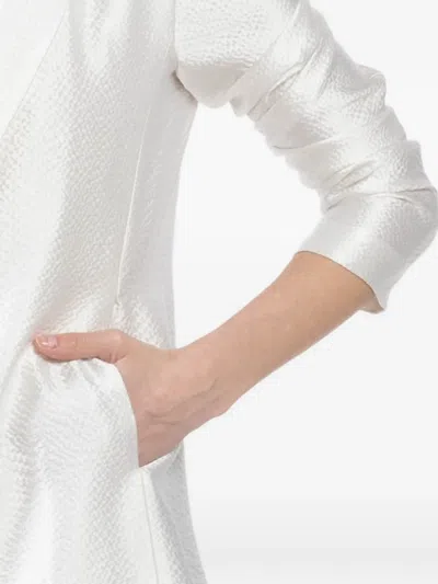 Peter Cohen Note Single-button Jacket In White