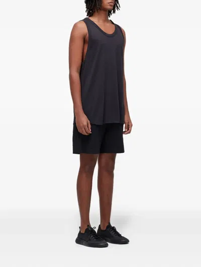 Osklen Basic Ribbed Bermuda Shorts In Black