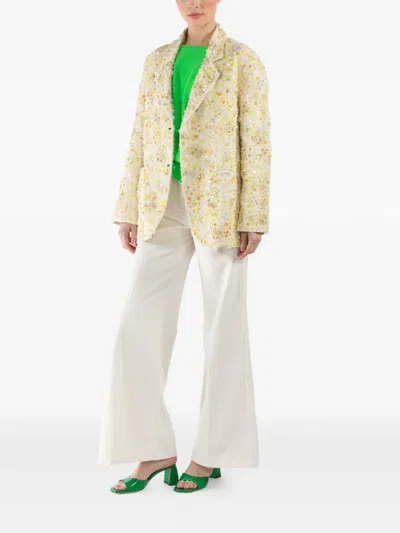 Péro Sequinned Blazer In Multi