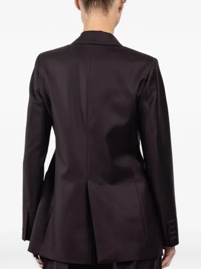 Sa Su Phi Andrea Single-breasted Blazer In Red