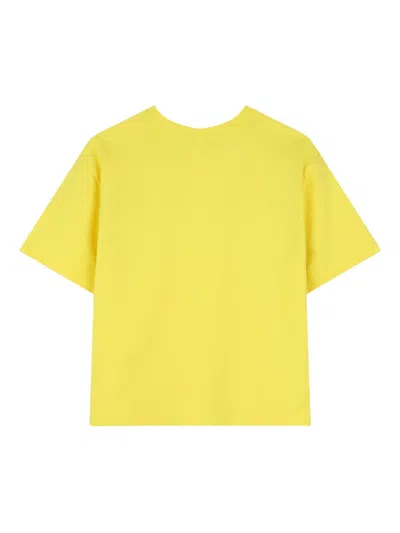 Marc Jacobs Logo-print T-shirt In Yellow