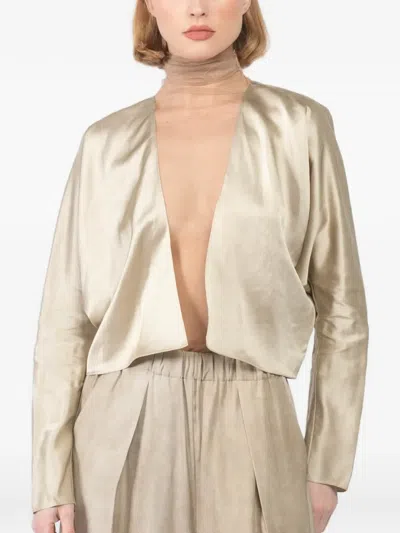 Cortana Peace Jacket In Neutral