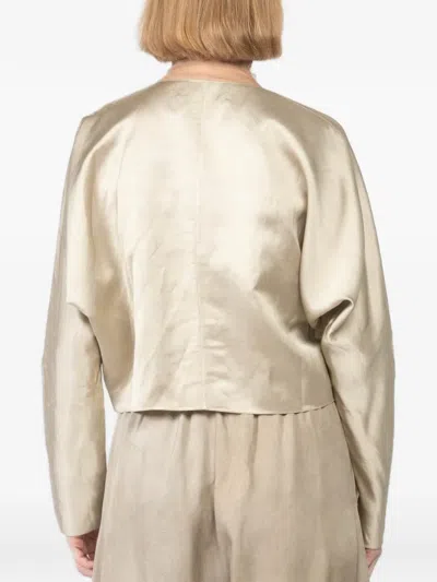 Cortana Peace Jacket In Neutral