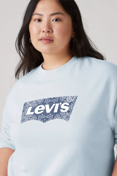 Levi's Graphic Everyday Sweatshirt (plus Size) In Blue