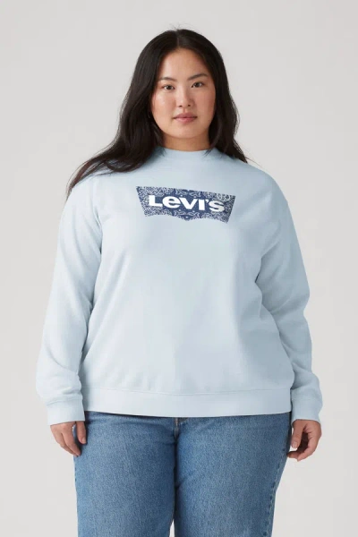 Levi's Graphic Everyday Sweatshirt (plus Size) In Blue