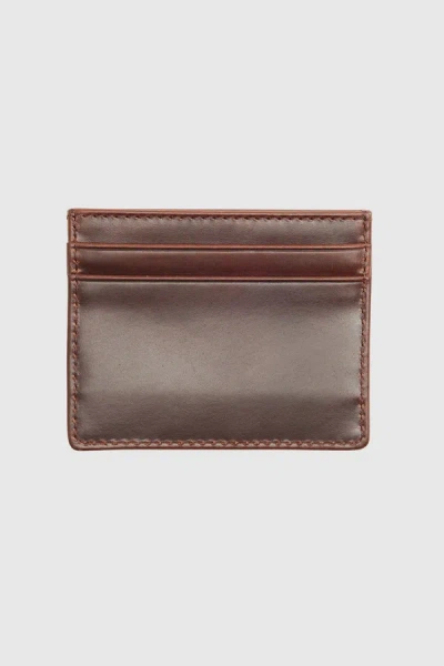 Levi's Leather Card Case In Brown