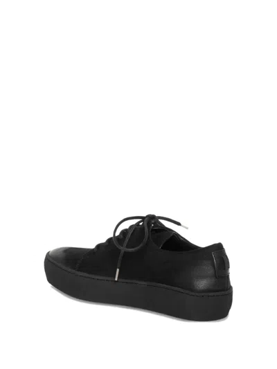 Hannes Roether Platform Lace-up Sneakers In Black