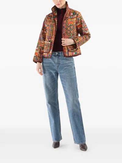 Alix Of Bohemia Printted Jacket In Pink