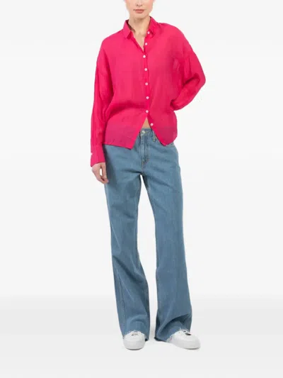 Lara Buttoned Shirt In Red