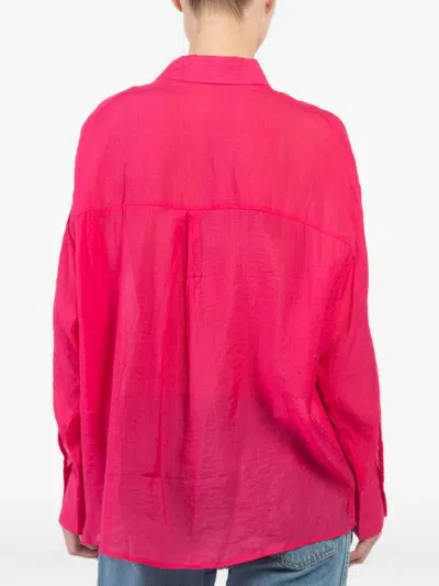 Lara Buttoned Shirt In Red