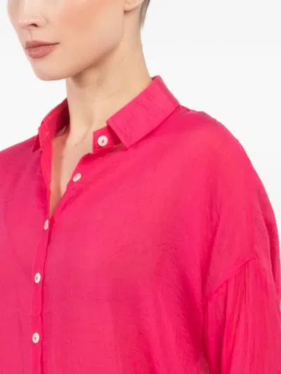 Lara Buttoned Shirt In Red
