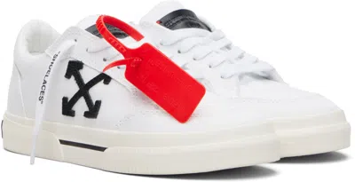 Off-white White Vulcanized Low Sneakers In Multi