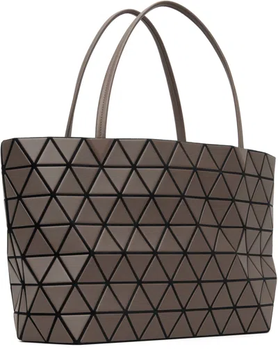 Bao Bao Issey Miyake Brown Bateau Matte Tote In Brown