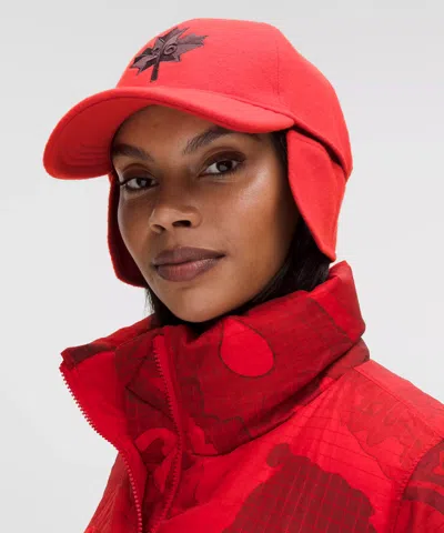 Lululemon Team Canada Wool-blend Trapper Hat