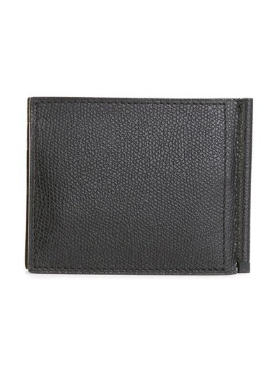 Valextra Billfold Wallet - Black In Black