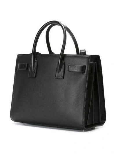 Saint Laurent Sac De Jour Baby Leather Shoulder Bag