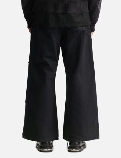 Polyteru 1011 Fleur Patched Pants