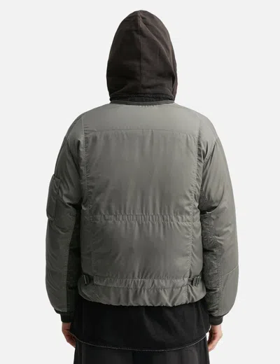 Polyteru Floral Down Liner Jacket