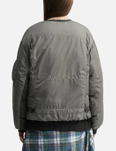 Polyteru Floral Down Liner Jacket