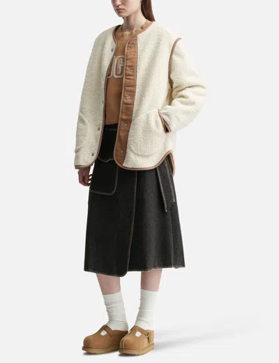 Ugg Emmersyn Braid Jacket In Neutral